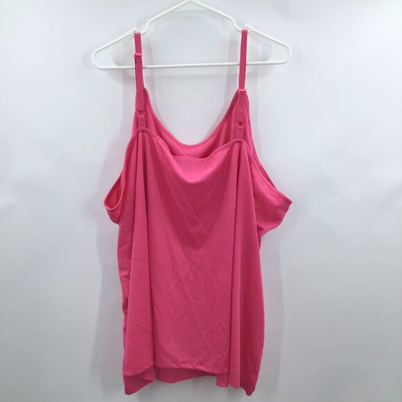 Incredible Women's 30/32 Hand Beaded 2 Piece Pink Boho Tunic Semi-Sheer V-Neck - Picture 13 of 15